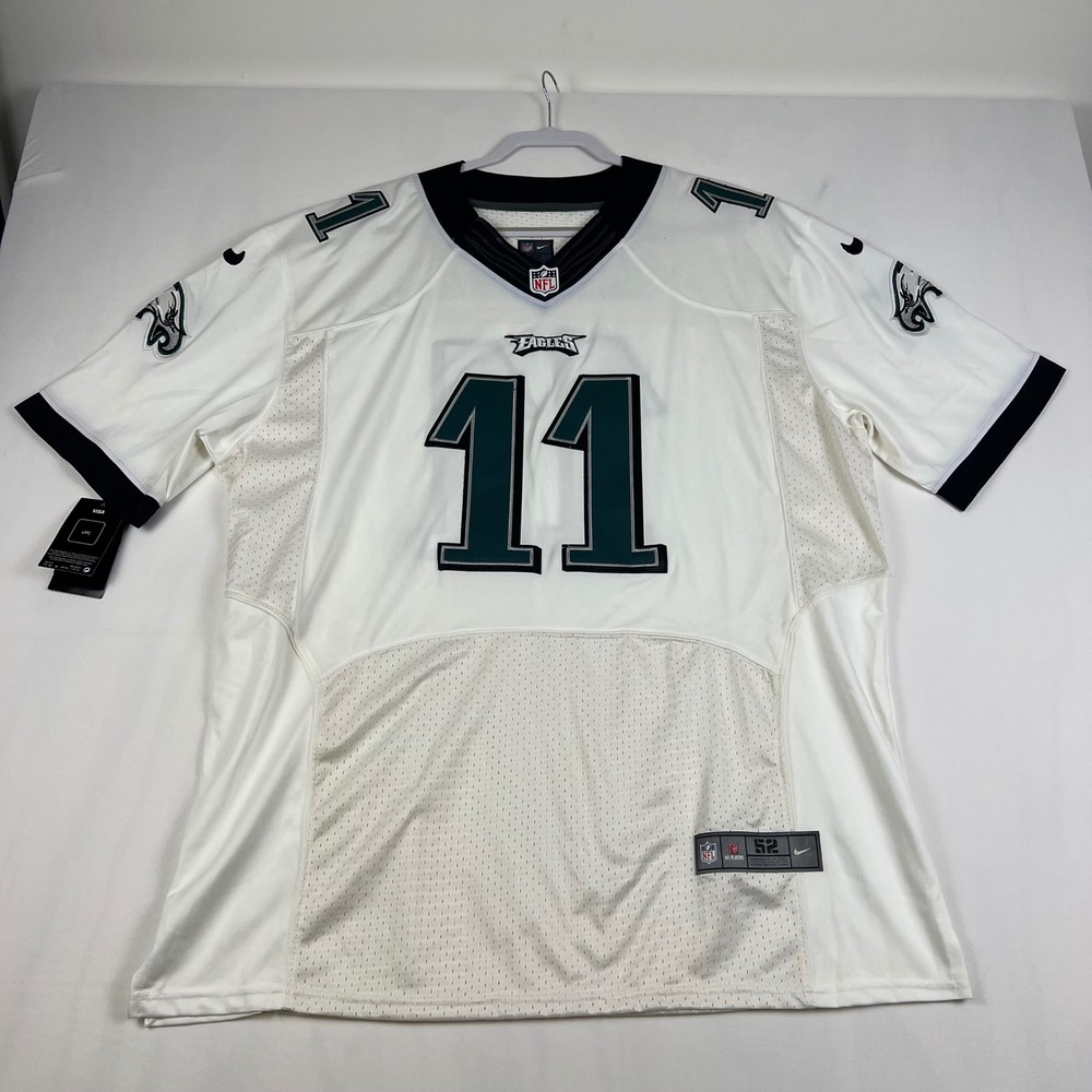 Nike Philadelphia Eagles Carson Wentz Jersey 52 White On Field‎ Stitched NEW NFL